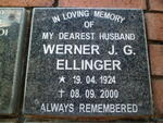 ELLINGER Werner J.G. 1924-2000
