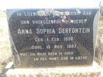 SERFONTEIN Anna Sophia 1856-1897