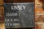 KINSEY Graham 1924-2003