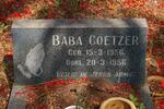 COETZER Baba 1956-1956
