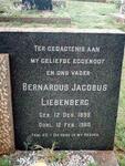 LIEBENBERG Bernardus Jacobus 1899-1960
