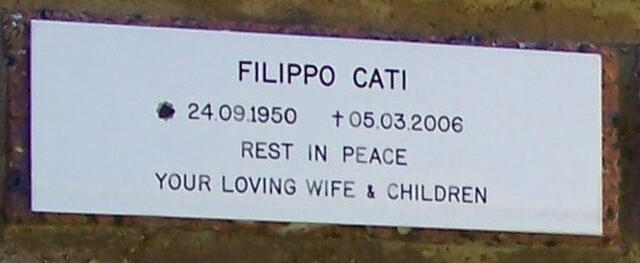 CATI Filippo 1950-2006