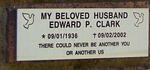 CLARK Edward P. 1936-2002