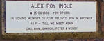 INGLE Alex Roy 1951-1981