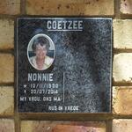 COETZEE Nonnie 1930-2014