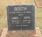 BOOTH James -1923 & Edith -1958