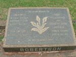 ROBERTSON James Bell 1868-1954 & Barbara Ester 1872-1957