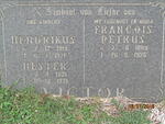 VICTOR Francois Petrus 1889-1926 :: VICTOR Hendrikus 1919-1921 :: VICTOR Hester 1921-1921