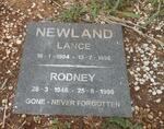 NEWLAND Lance 1904-1998 :: NEWLAND Rodney 1946-1998
