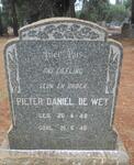 WET Pieter Daniel, de 1948-1948