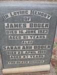 BODEN James -1923 :: BODEN Sarah Ann -1919