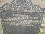 RABIE Catharina S. nee VERMAAK 1882-1927