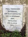 BRINDEAU Paul Theodore 1864-1933