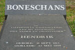 BONESCHANS Hendrik 1915-1998 & Maria Barendina 1917-2012