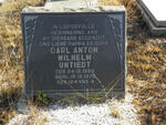 UNTIEDT Carl Anton Wilhelm 1890-1970