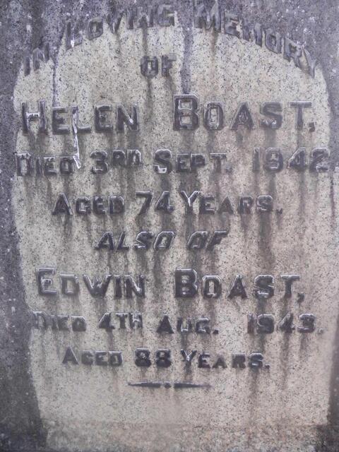 BOAST Edwin -1943 & Helen -1942