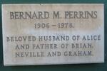 PERRINS Bernard M. 1906-1978