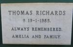 RICHARDS Thomas -1985