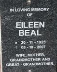 BEAL Eileen 1925-2007