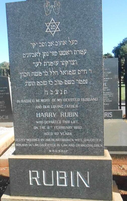 RUBIN Harry -1953
