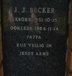 BECKER J.J. 1931-1984