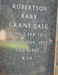 ROBERTSON Grant Dale 1976-1977