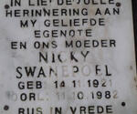 SWANEPOEL Nicky 1921-1982
