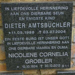 AMTSBÜCHLER Dieter 1988-2004 :: GROBLER Nicolene Cornelia 1924-2012