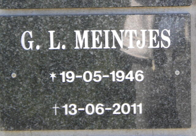 MEINTJES G.L. 1946-2011