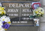 DELPORT Johan 1943- & Susan 195?-2013
