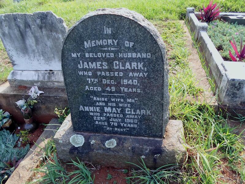 CLARK James -1940 & Annie May -1968