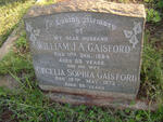 GAISFORD William J.A. -1964 & Cecelia Sophia -1972