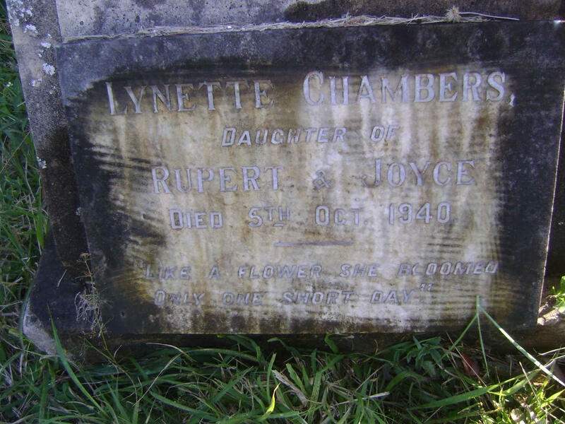 CHAMBERS Lynette -1940