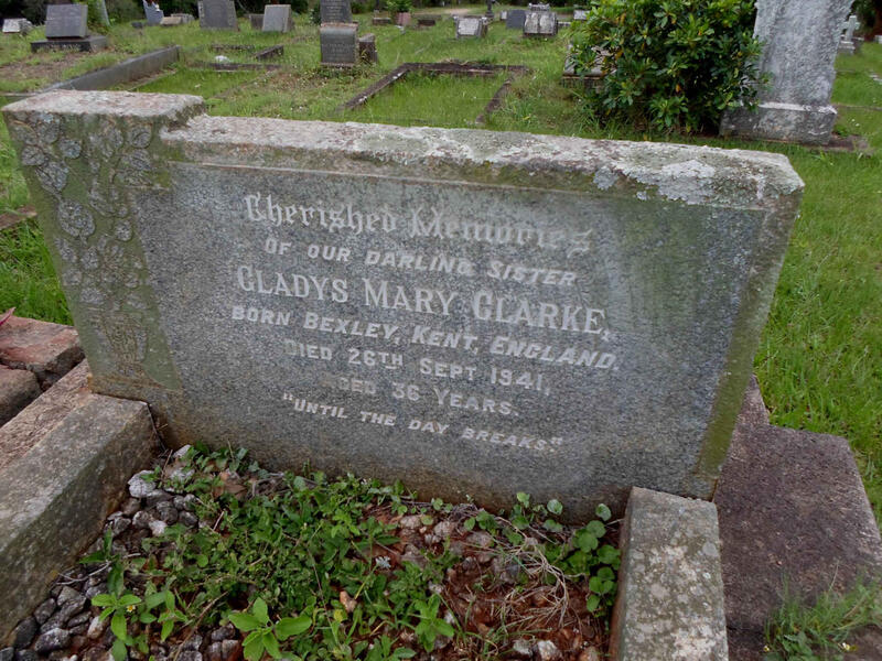 CLARKE Gladys Mary -1941