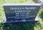 ANDERSON Doreen Neave 1920-1941
