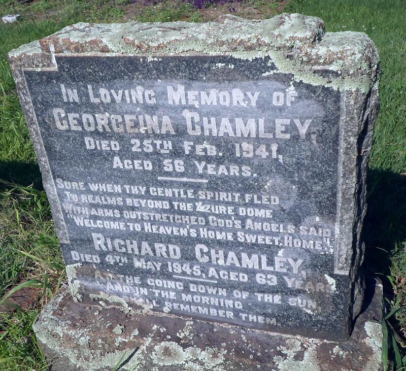 CHAMLEY Richard -1945 & Georgeina -1941