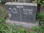 BUYS William 1912-1974 & Beatrice 1914-1998