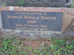 DUNCAN Norman Ronald 1918-1943