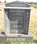 WEBSTER John Thomas 1957-1978