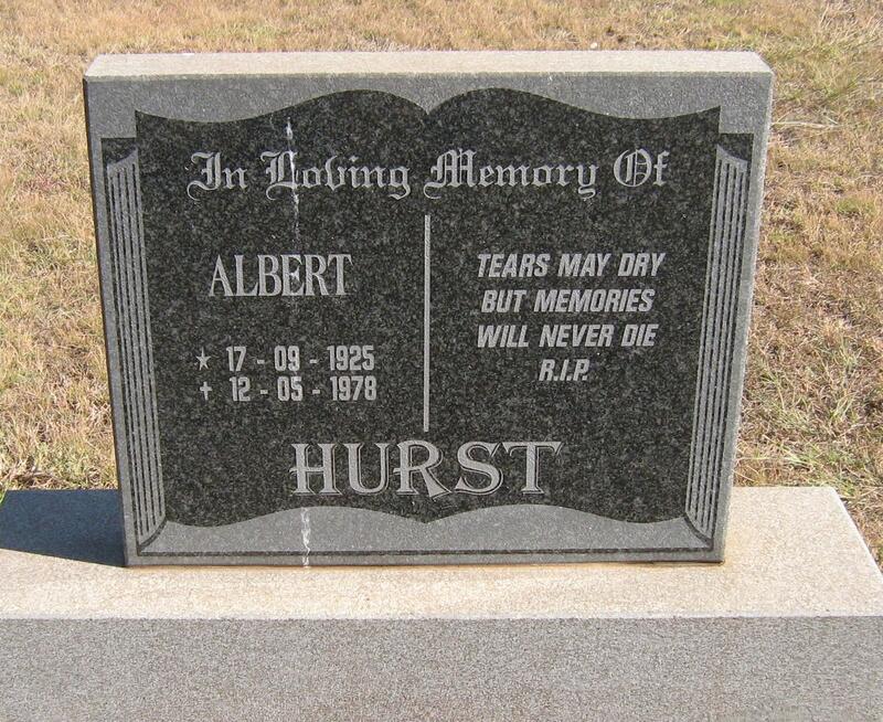 HURST Albert 1925-1978
