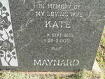 MAYNARD Kate 1909-1970