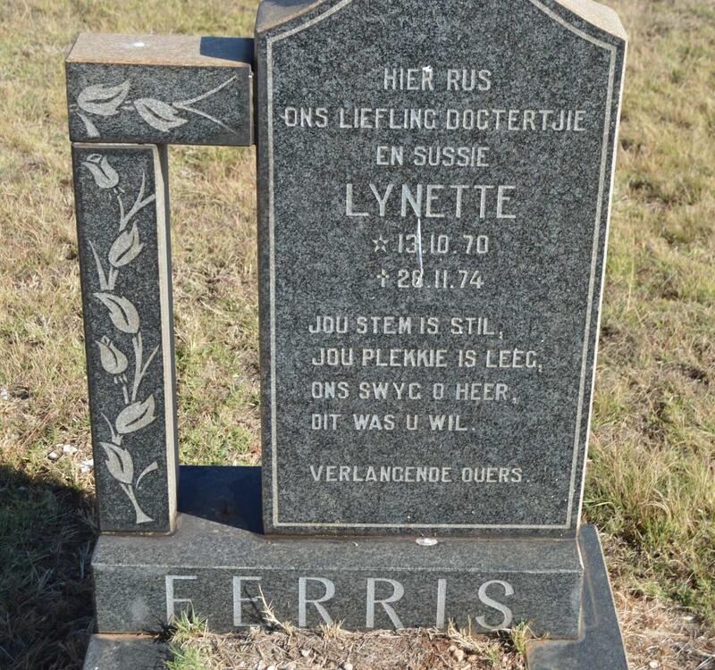 FERRIS Lynette 1970-1974