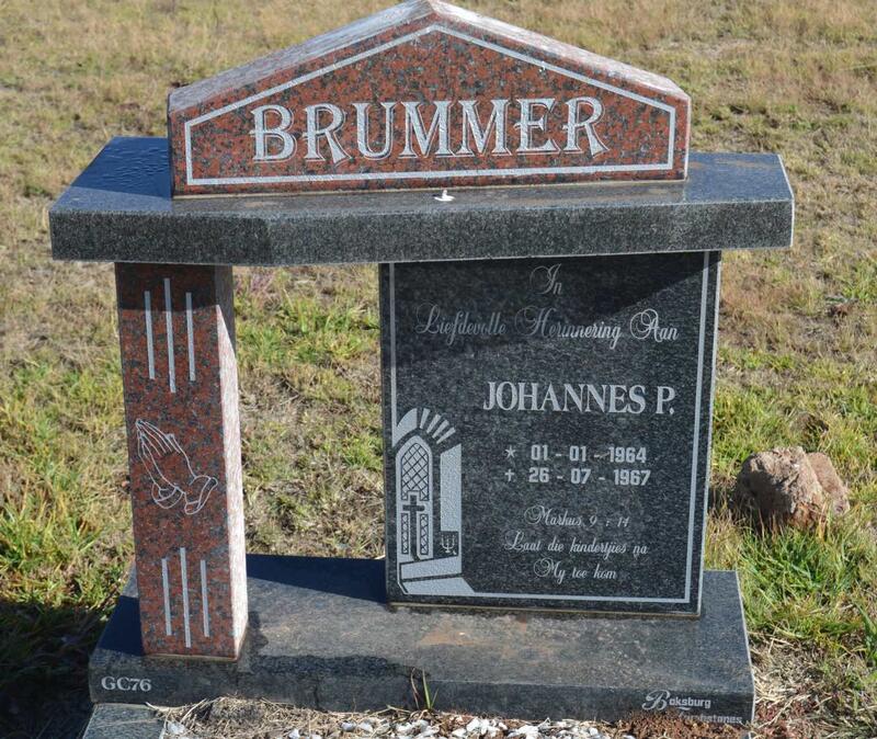 BRUMMER Johannes P. 1964-1967