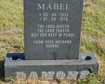 DAMONS Mabel 1923-1976