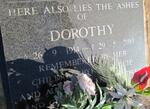 QUAKER Dorothy 1914-2013