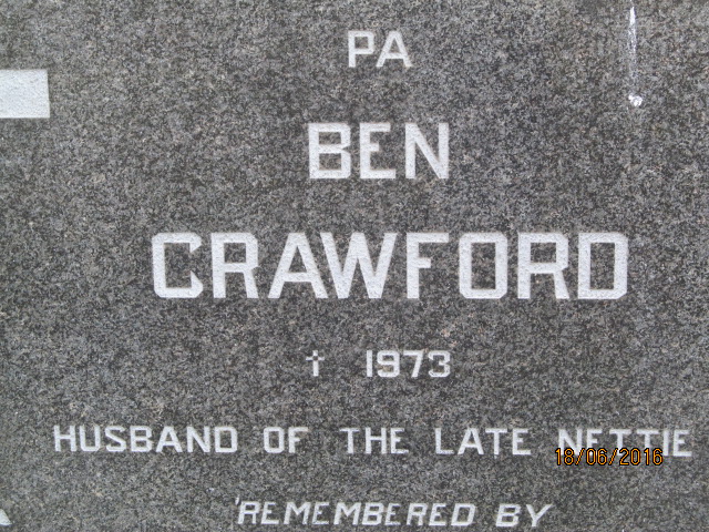 CRAWFORD Ben -1973