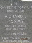 McKAY Richard J. 1915-1976