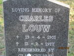 LOUW Charles 1901-1977