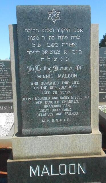 MALDOON Kalman -1959 & Minnie -1964