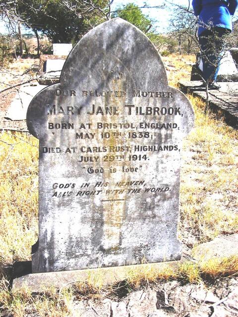 TILBROOK Mary Jane 1838-1914